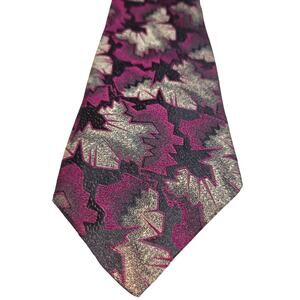 Bachrach 100% Silk Luxury Fashion Tie 3 3/4 wide 60 long